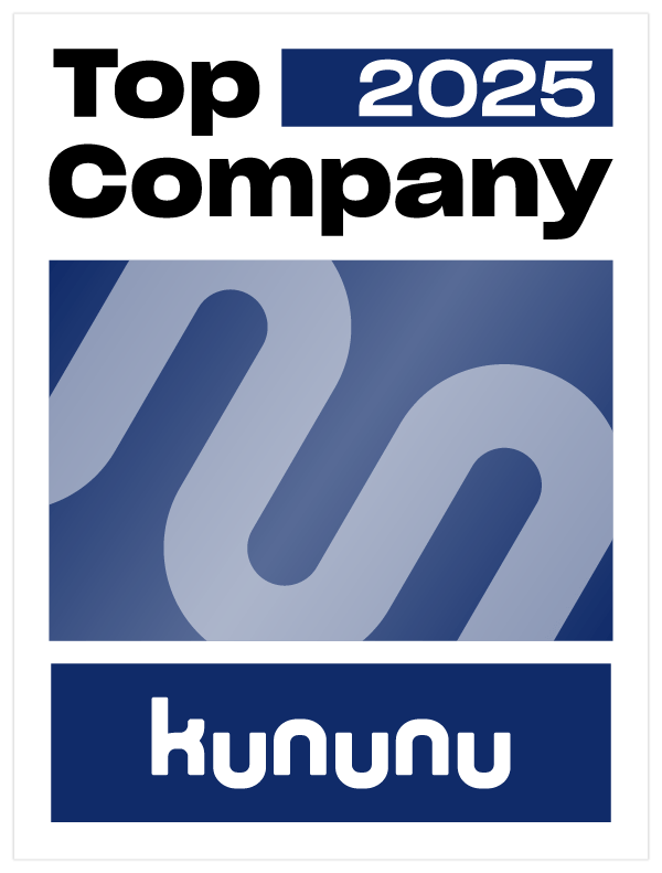 kununu-Badge "Top Company 2025"